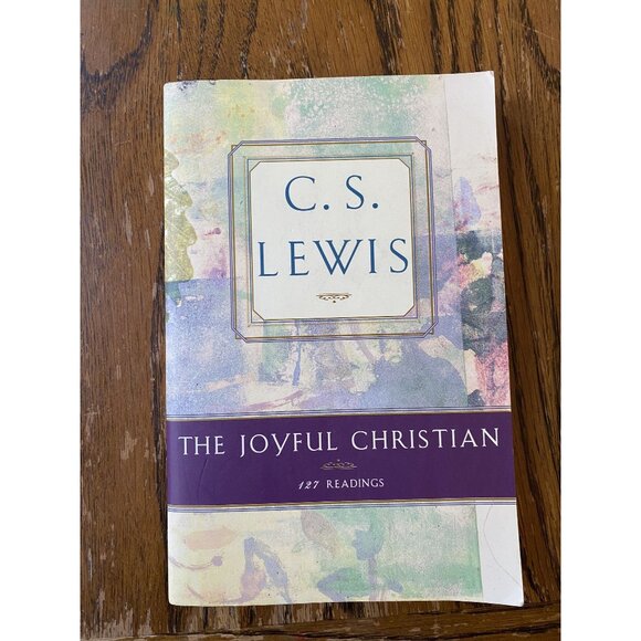 C.S. Lewis "The Joyful Christian" 1984 Vintage Paperback Book - Picture 1 of 4